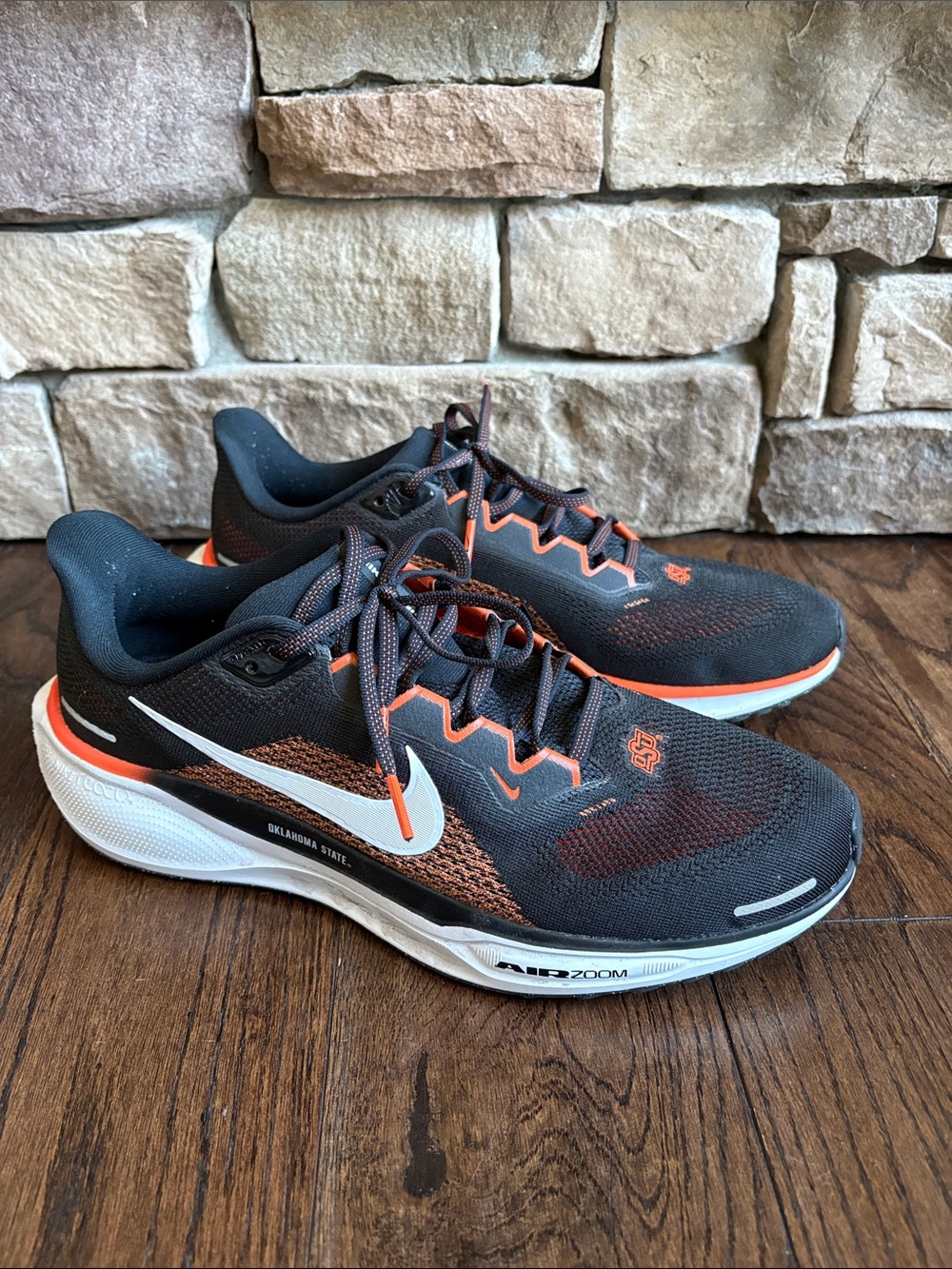 Nike Pegasus 41 Oklahoma State running shoe